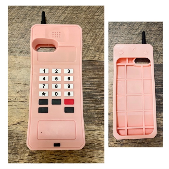 Accessories - iPhone Plus - Pink 80s Novelty Case